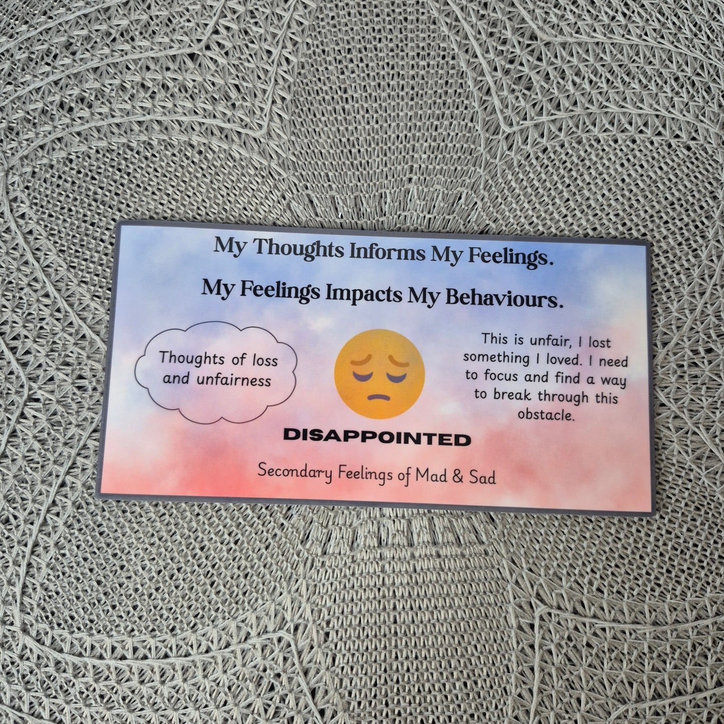 Thoughts, Feelings & Behaviours Magnets