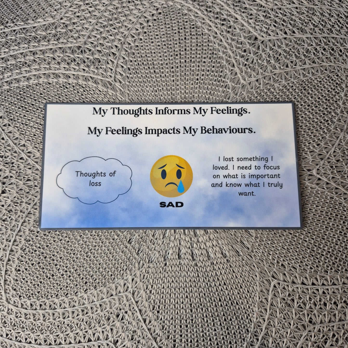 Thoughts, Feelings & Behaviours Stickers