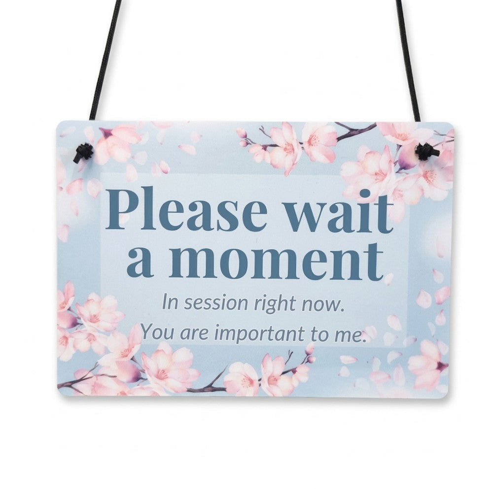 Calm Communication Office Door Sign | 7" × 5"
