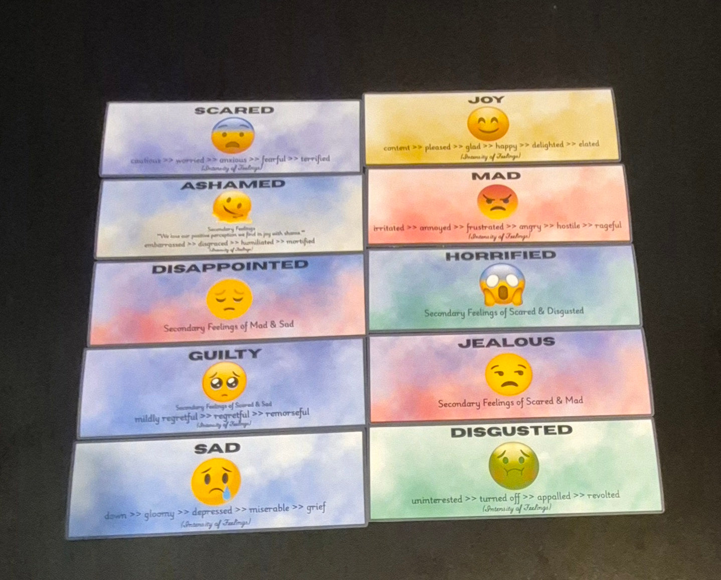 Feelings Intensity Magnet Collection