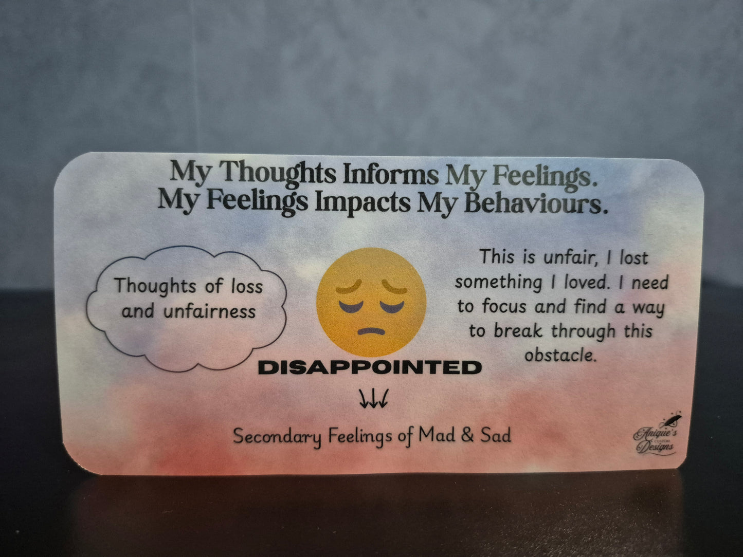 Thoughts, Feelings & Behaviours + Feeling Intensity Print Set