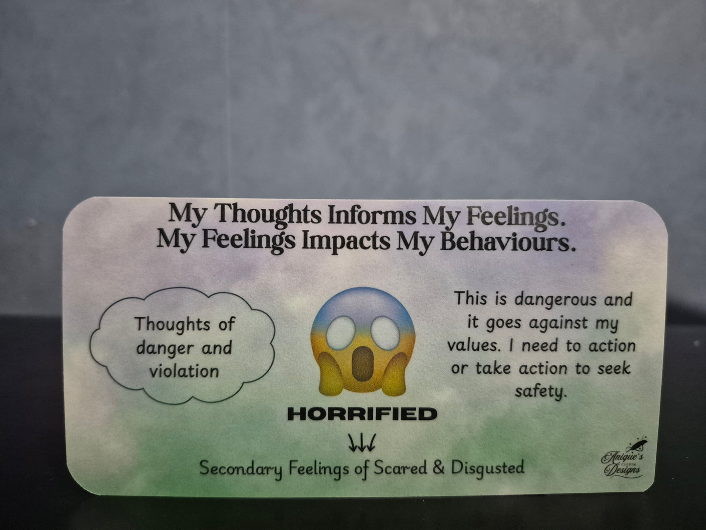 Thoughts, Feelings & Behaviours + Feeling Intensity Print Set