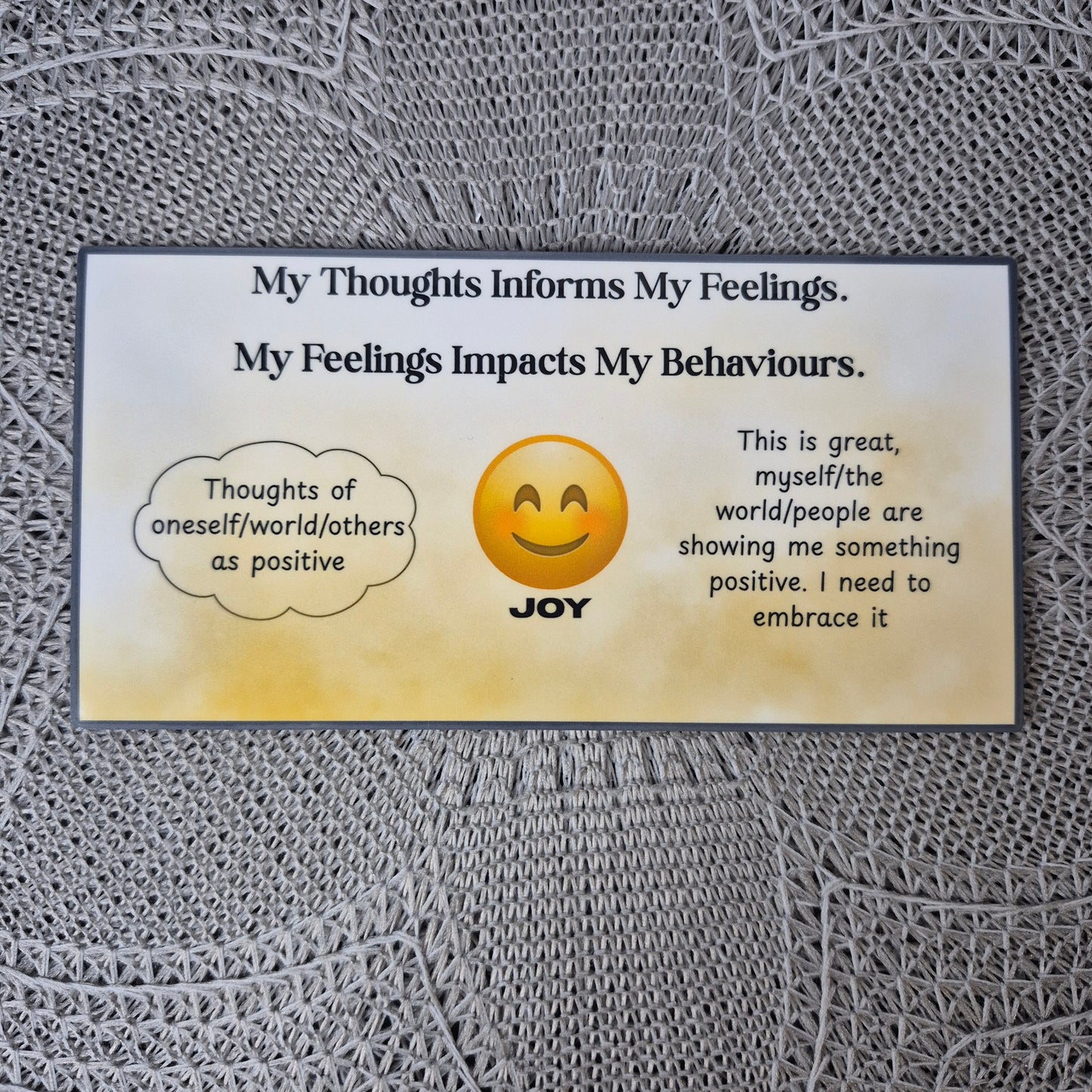 Thoughts, Feelings & Behaviours Sticker Collection