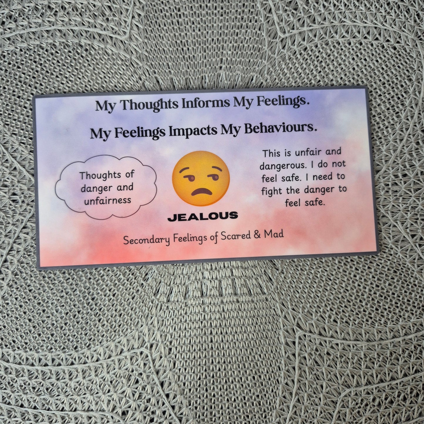 Thoughts, Feelings & Behaviours Sticker Collection