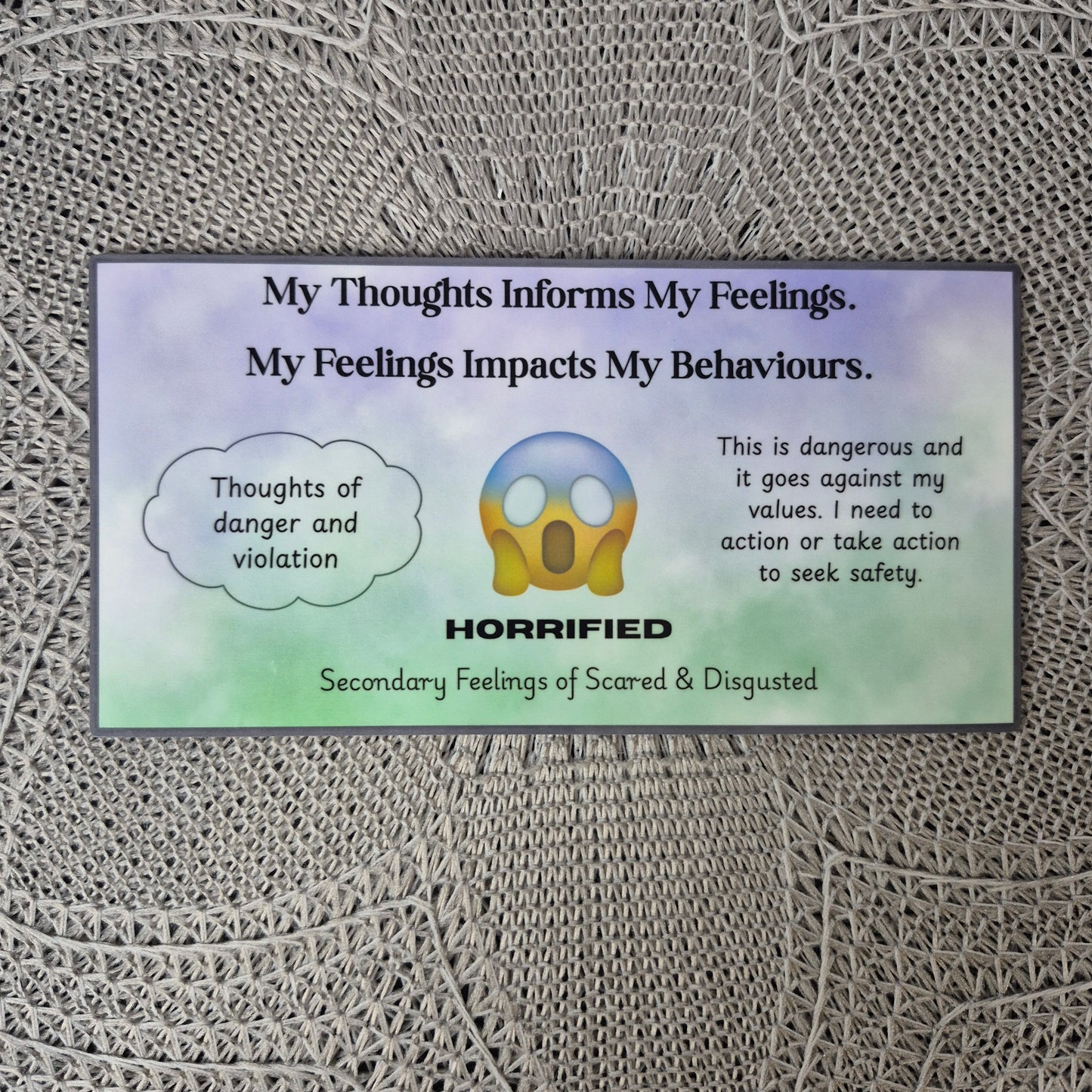 Thoughts, Feelings & Behaviours Sticker Collection