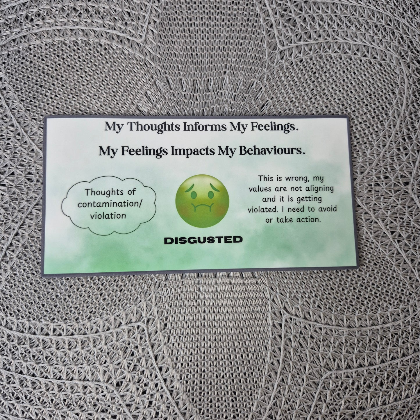 Thoughts, Feelings & Behaviours Sticker Collection