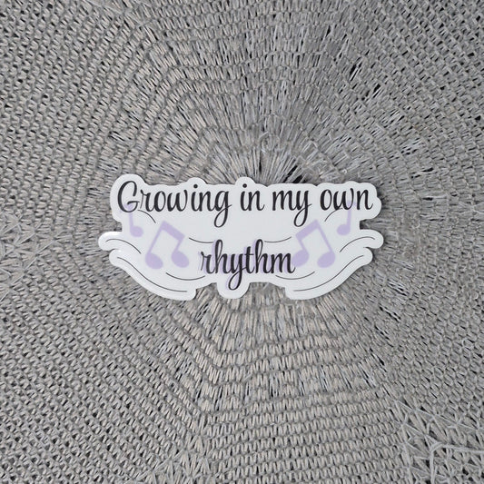Grow My Rhythm Sticker