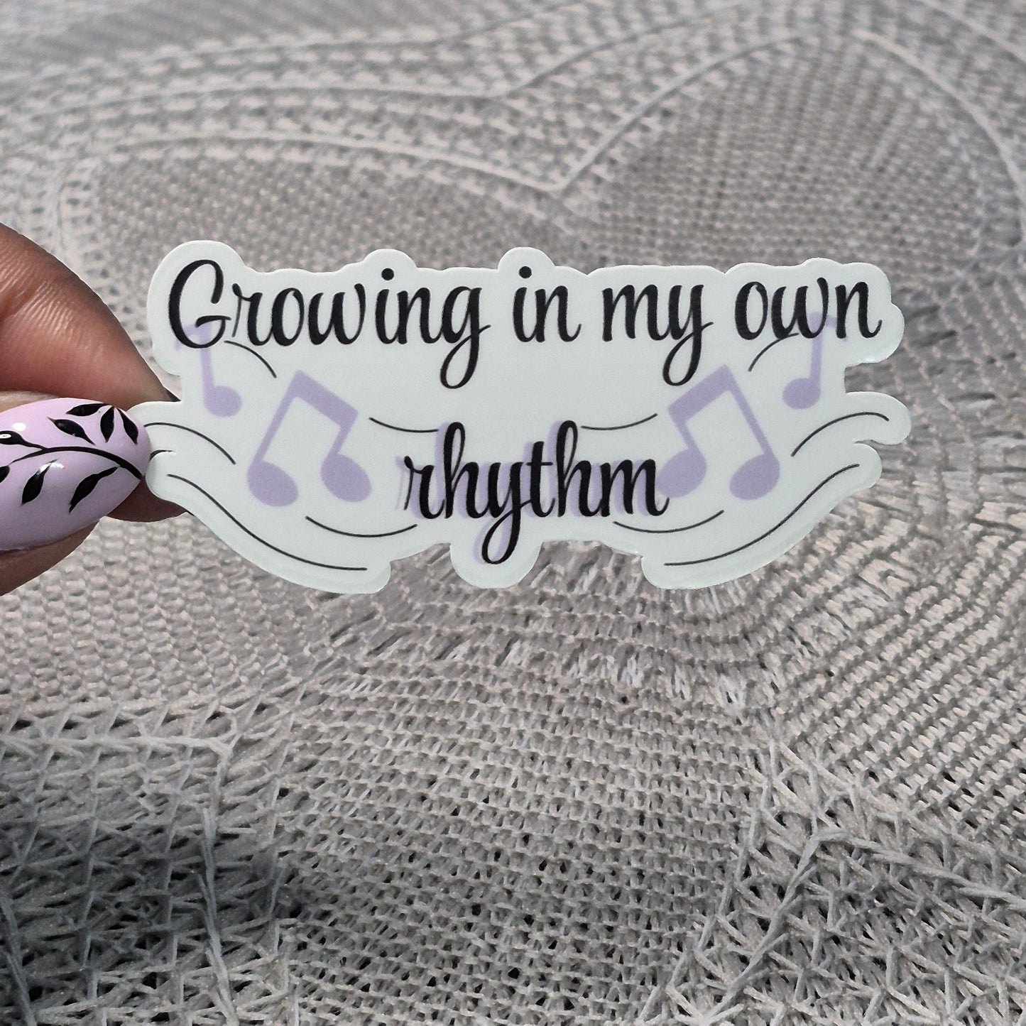 Grow My Rhythm Sticker