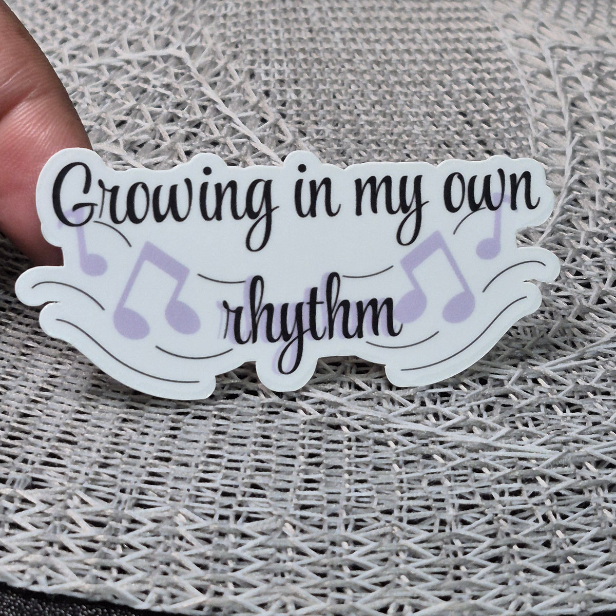 Grow My Rhythm Sticker