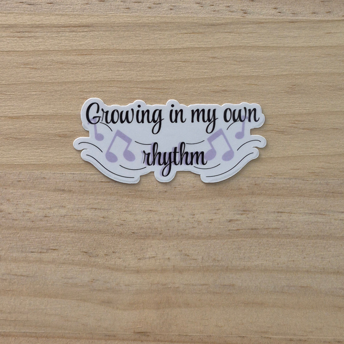 Grow My Rhythm Sticker