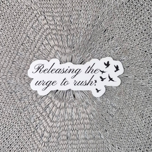 Release the Rush Sticker