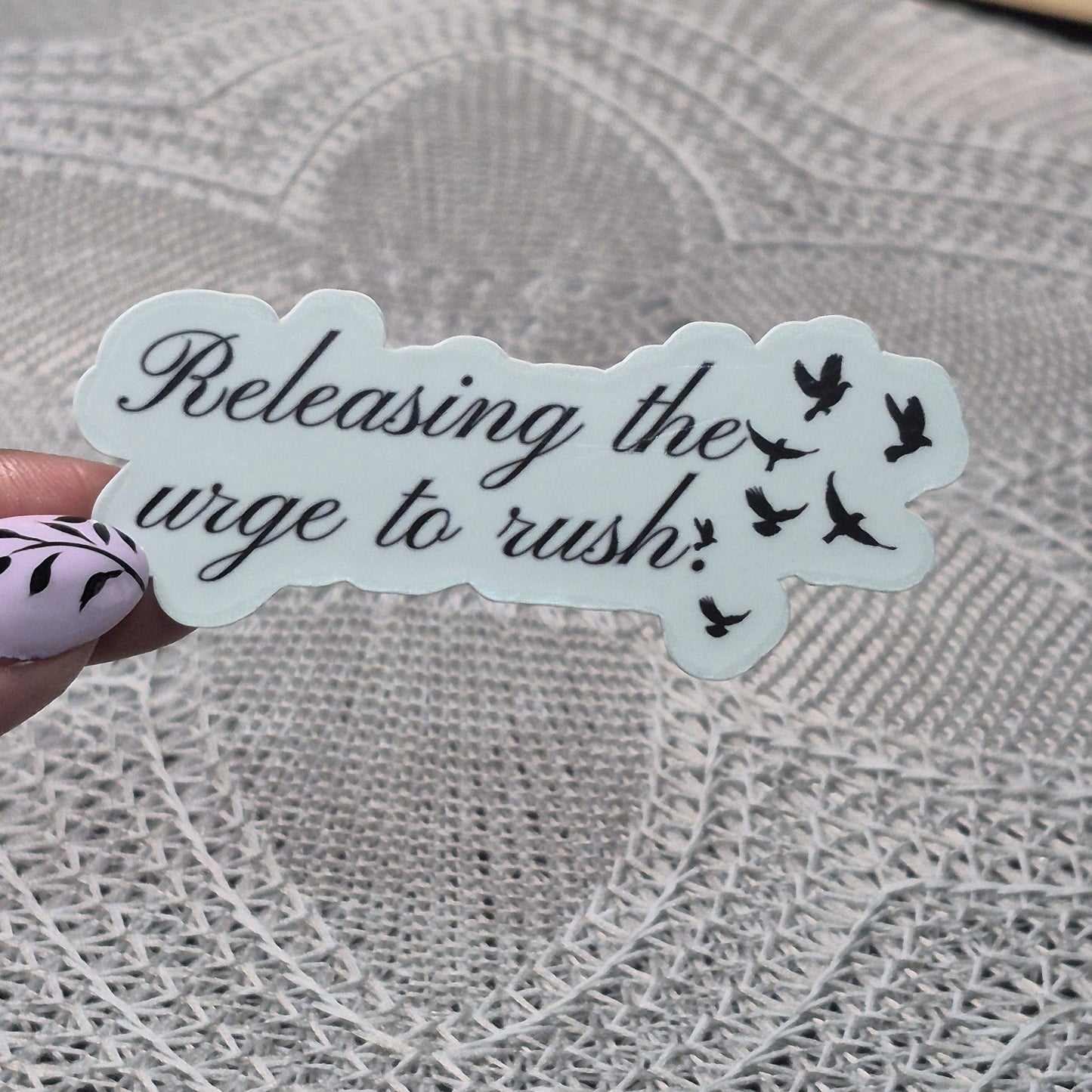 Release the Rush Sticker