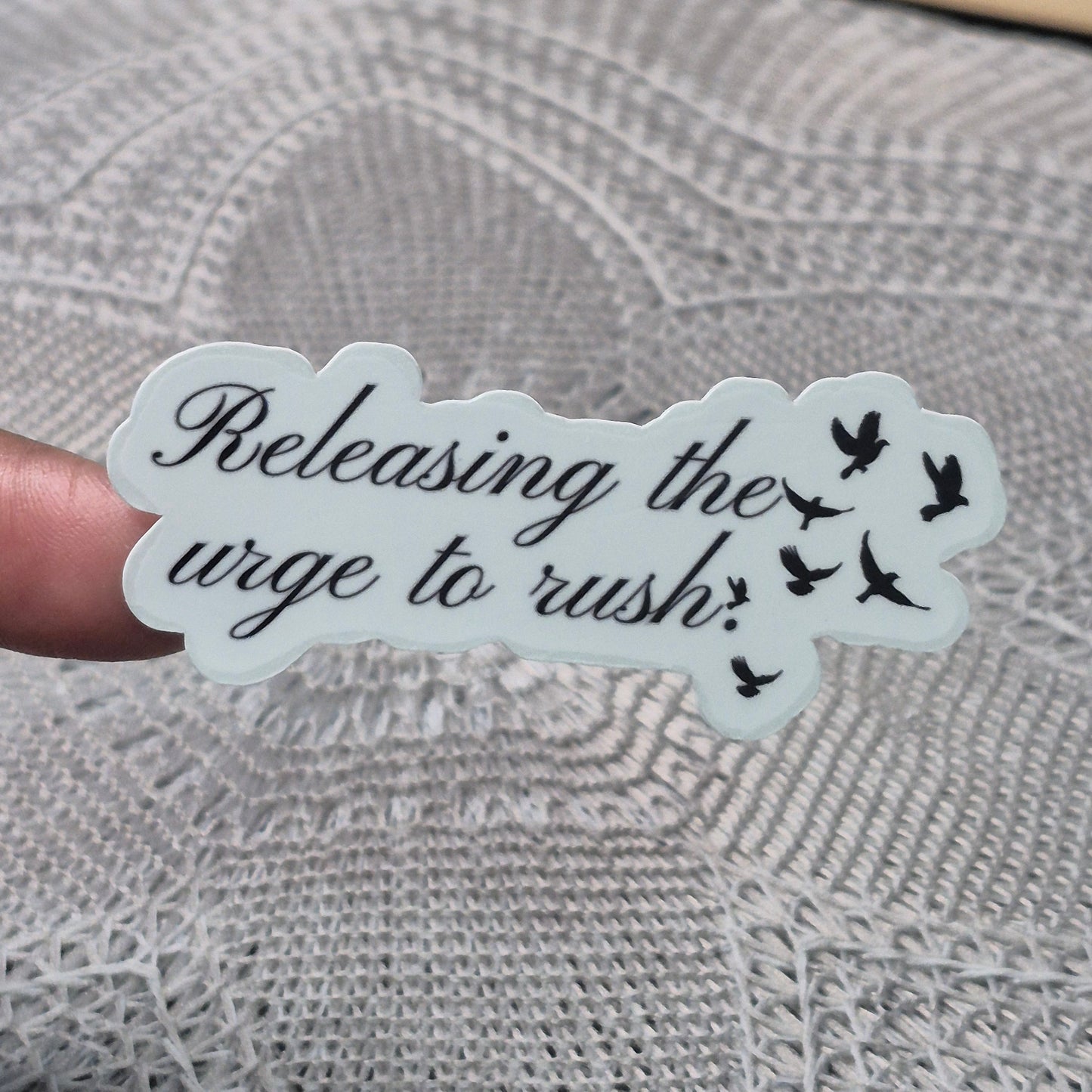 Release the Rush Sticker