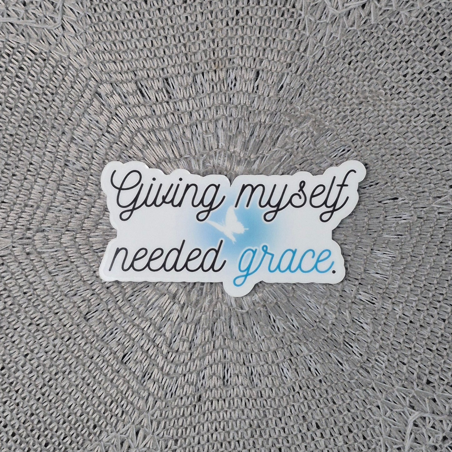 Grace for Myself Sticker