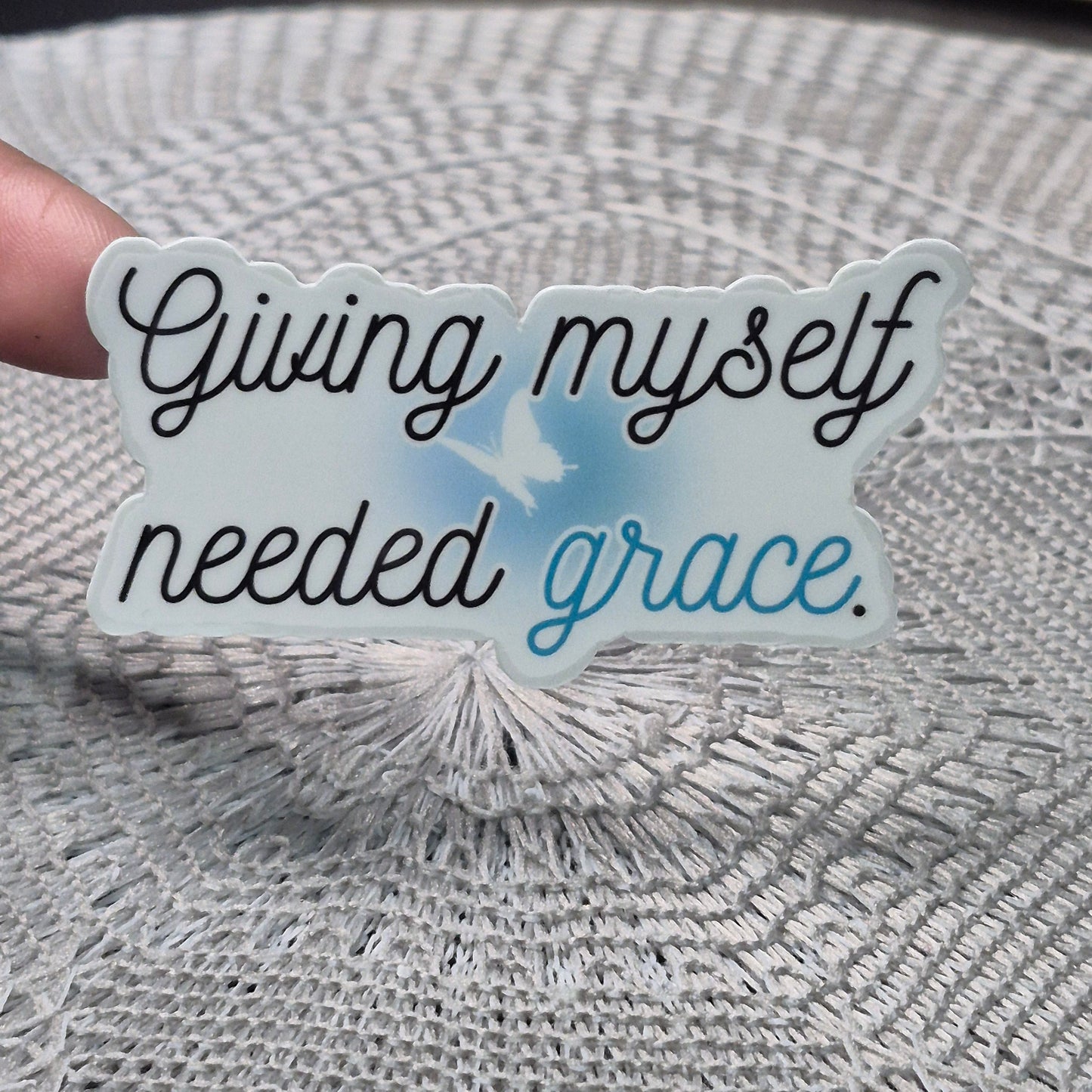 Grace for Myself Sticker