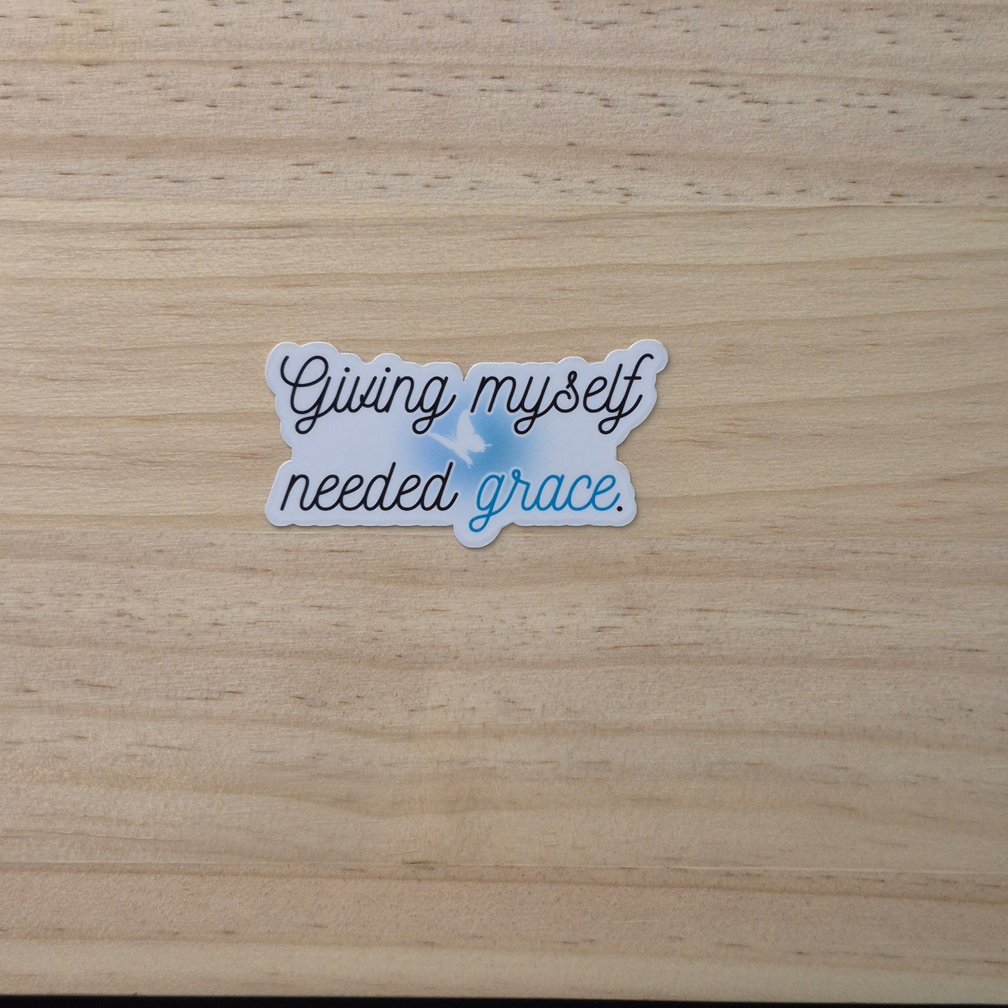 Grace for Myself Sticker