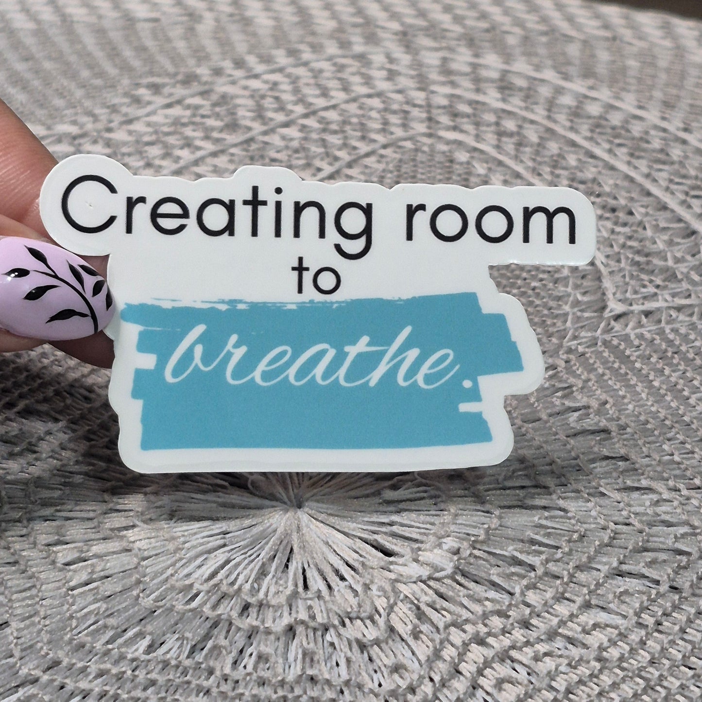 Room to Breathe Sticker