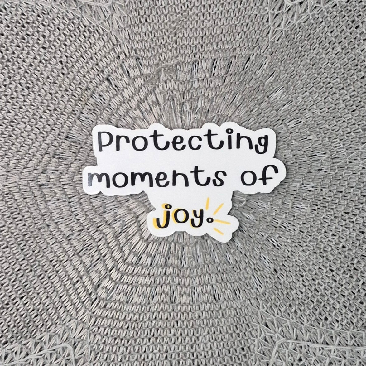 Protect Joy Moments Sticker