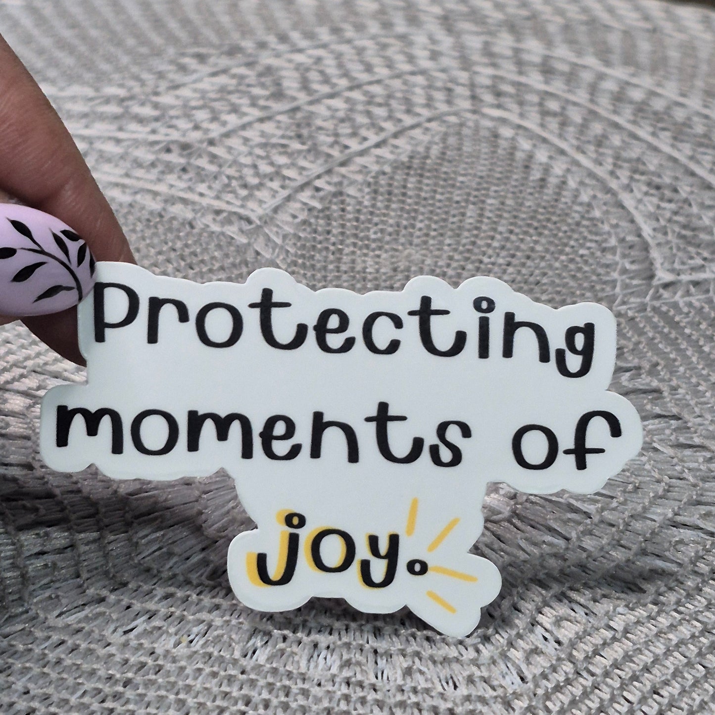 Protect Joy Moments Sticker