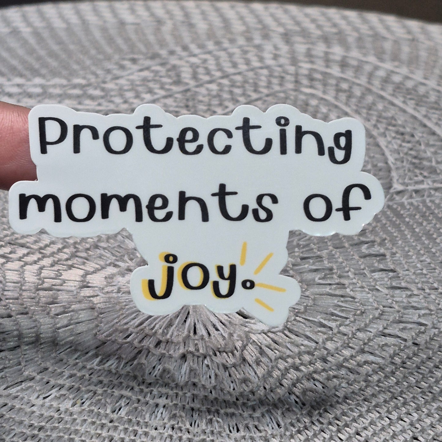 Protect Joy Moments Sticker