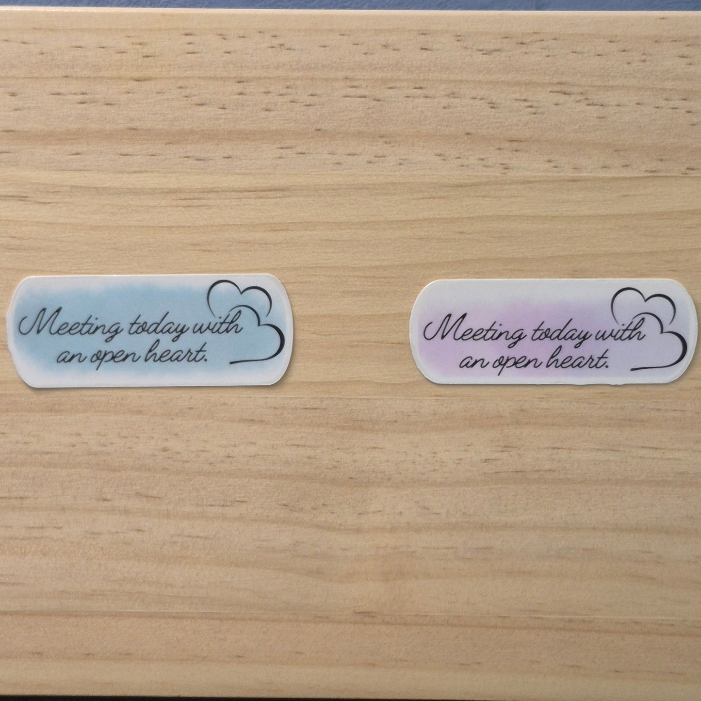 Open Heart Today Sticker