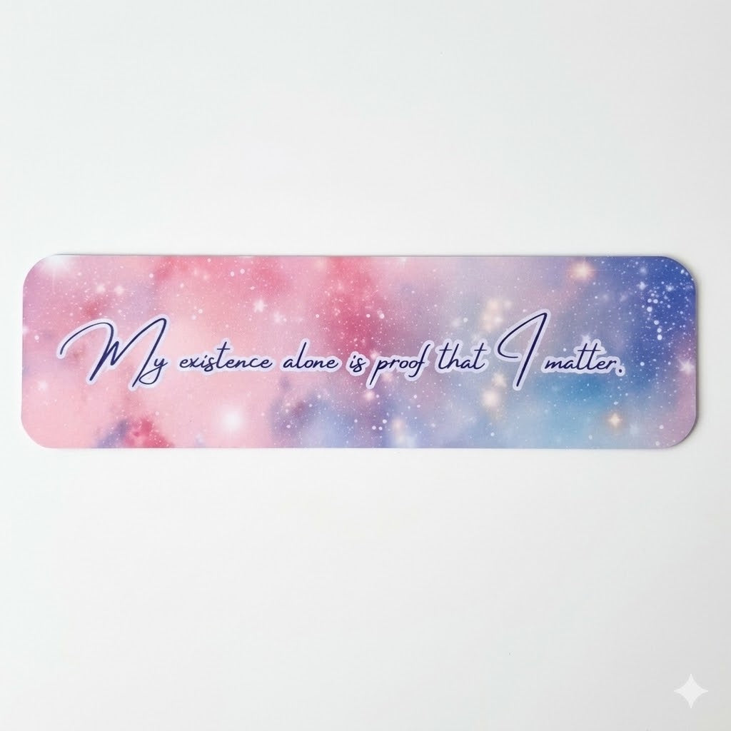 Cosmic Worth – Classic Bookmark