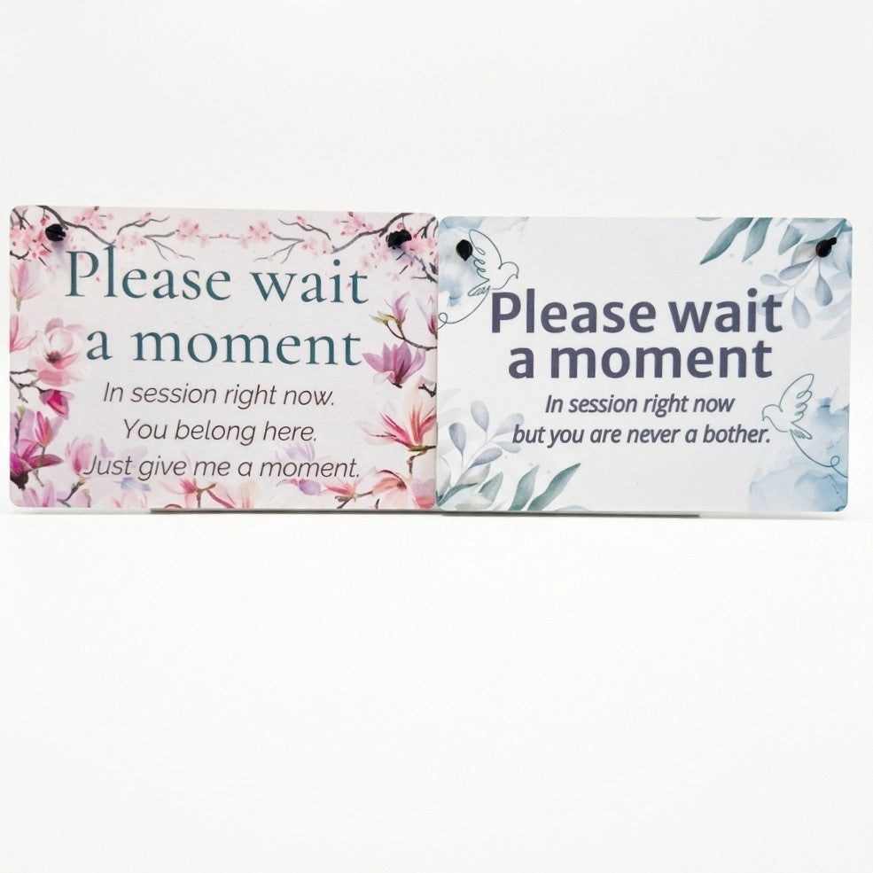Calm Communication Office Door Sign | 7" × 5"