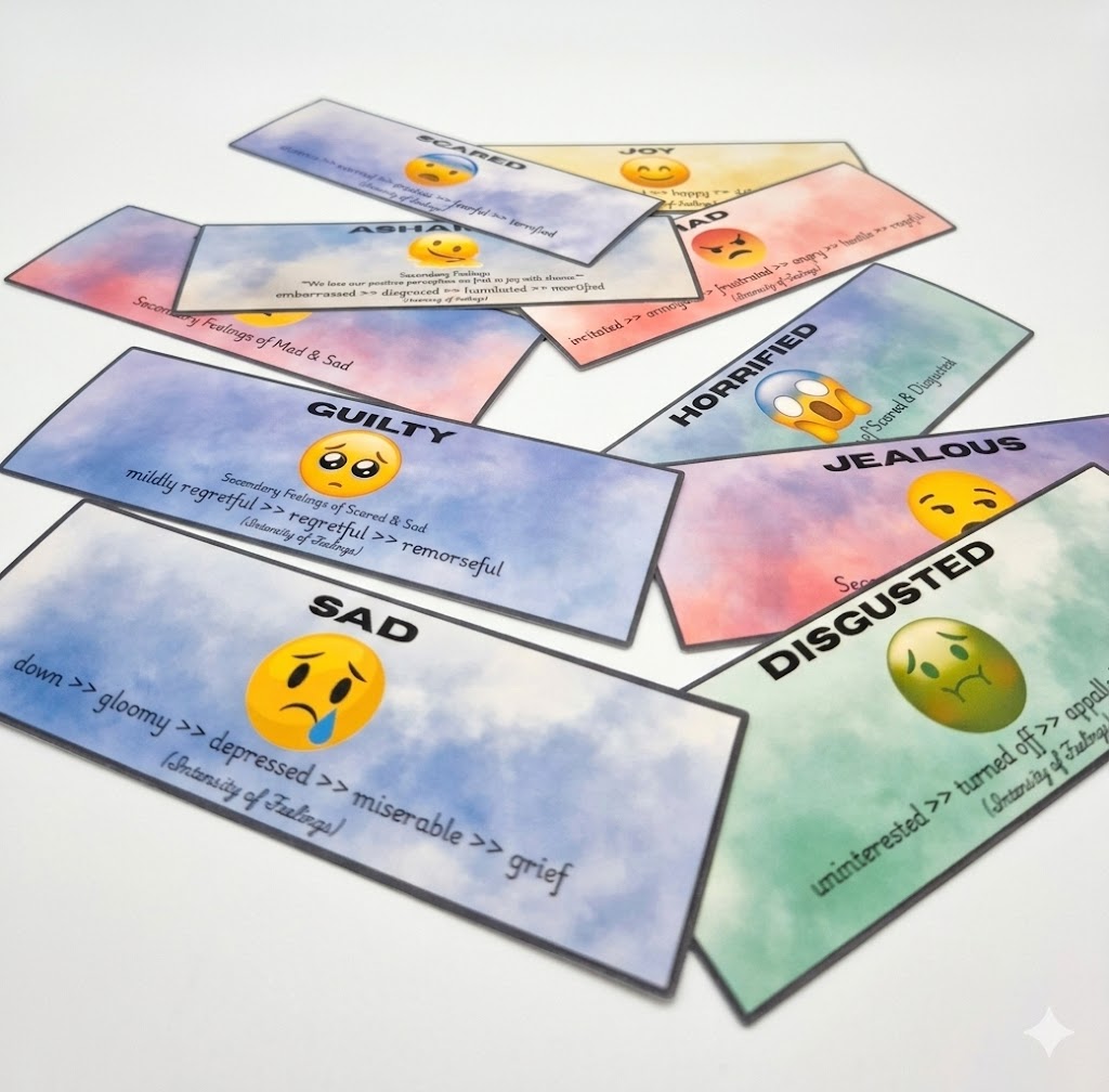 Feelings Intensity Sticker Collection