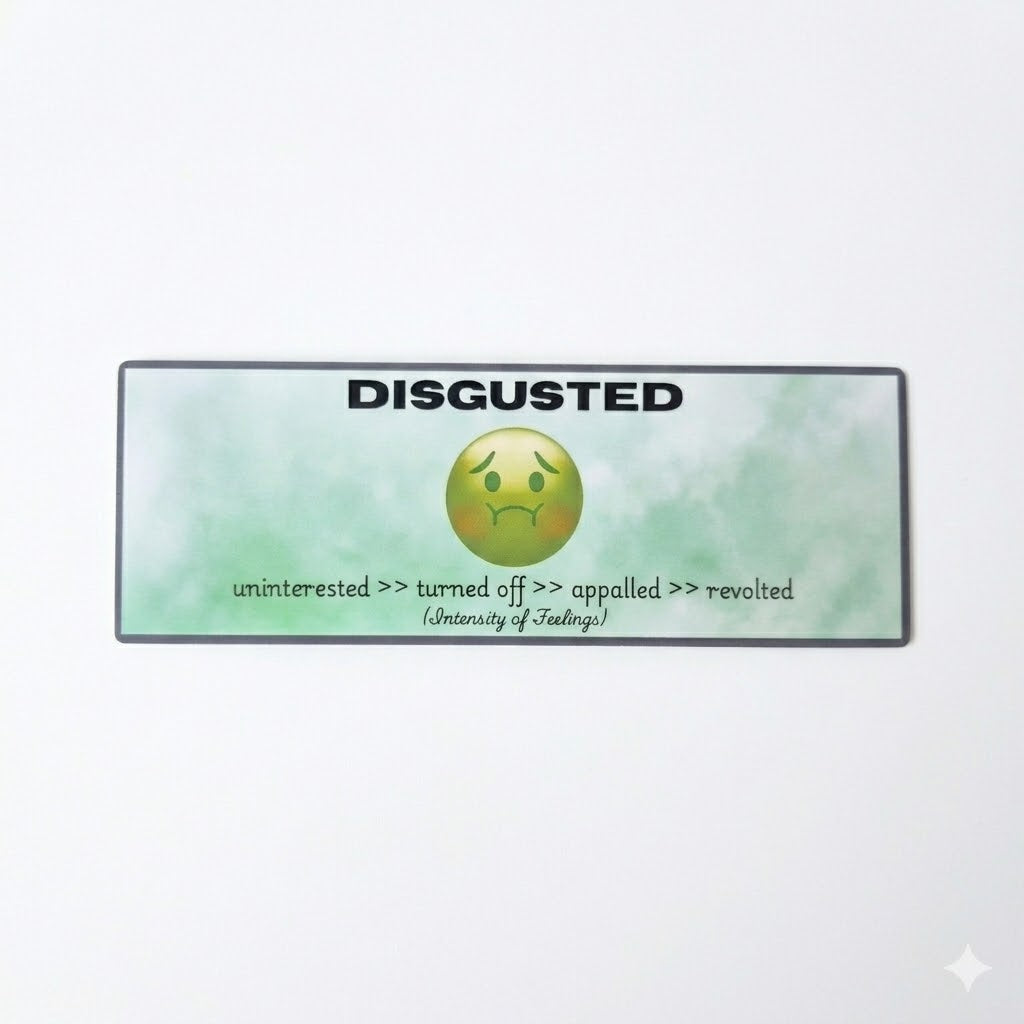 Feelings Intensity Sticker Collection