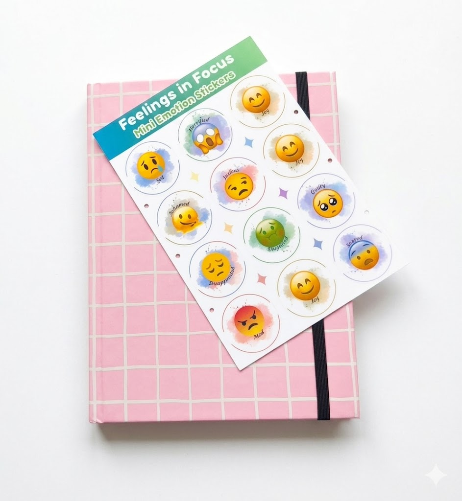 Feelings in Focus | Emotions Sticker Sheet Collection