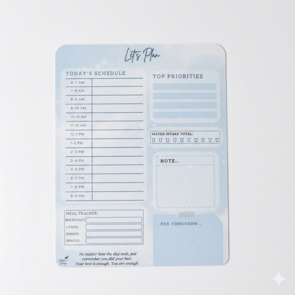 Let’s Touch Base – Daily Wellness Dry Erase Boards